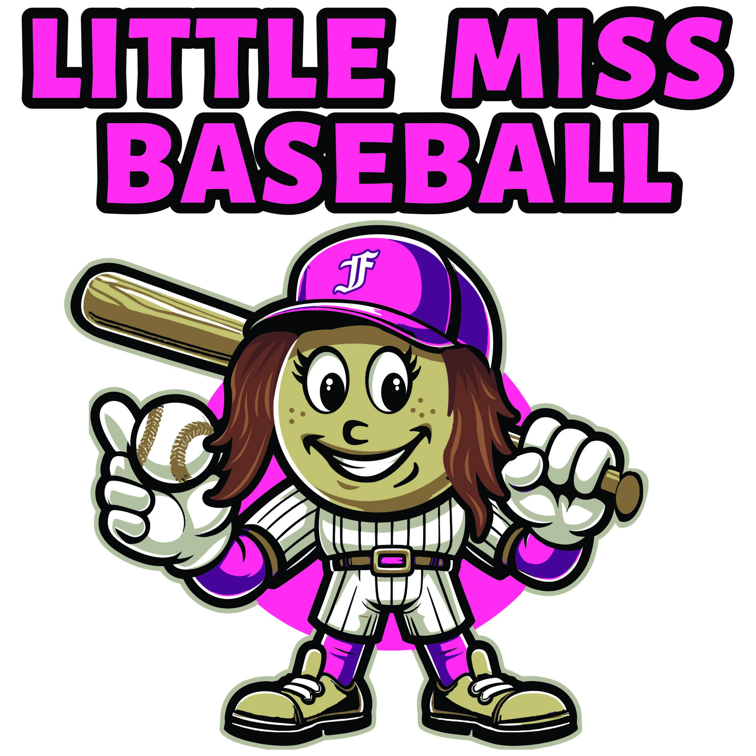 3. Alternate Baseball Girl Logo